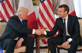  France's Macron Unshaken By Trump Power Grip