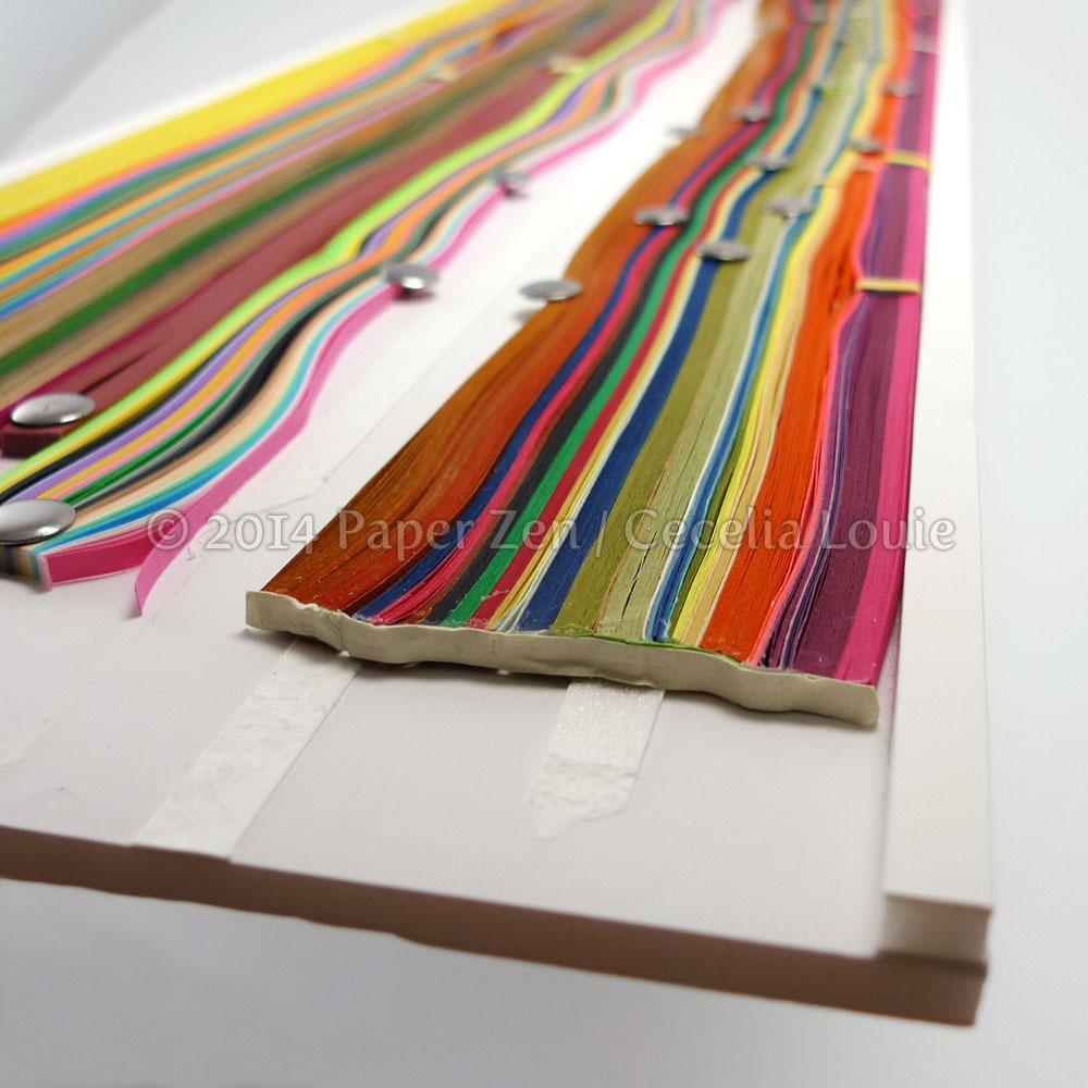 to Paper Zen Cecelia Louie How to organize messy quilling strips