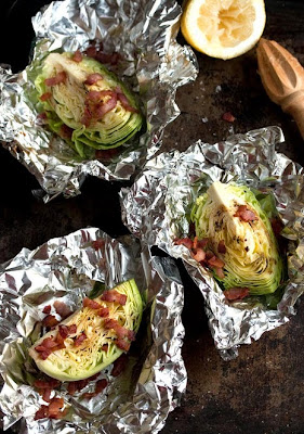  Roasted Cabbage with Bacon
