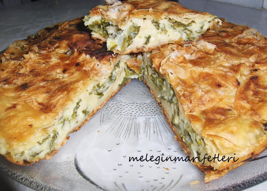 .meleginmarifetleri KÖY YUFKASI İLE ISPANAKLI BÖREK (TAVADA)&hellip;