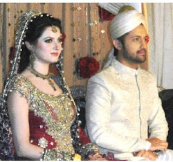 wedding pakistani couples actresses stars husband celebrity wife aslam atif amna shaikh bridal pak latest