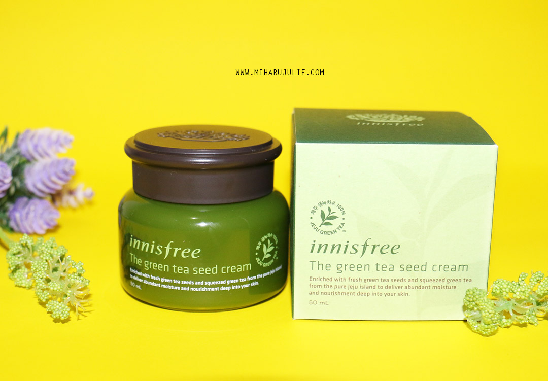 Innisfree The Green Tea Seed Cream Review indonesia beauty and travel