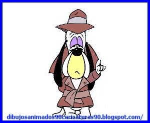 Dibujos animados de los 90. Droopy, Master Detective. Caricaturas.