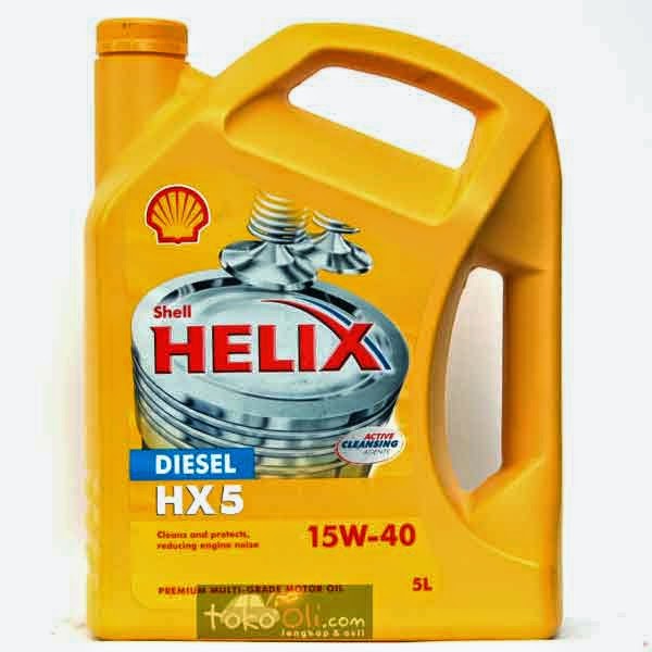 Harga Shell Helix HX-5 Diesel 15W-40 CF (5 liter) - Oli Oli