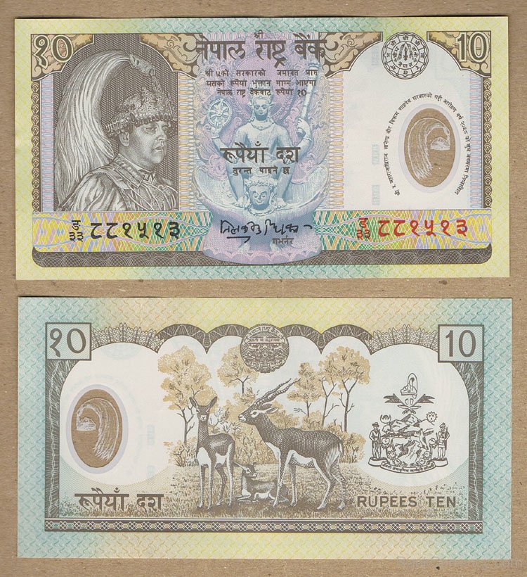 Nepalese banknotes