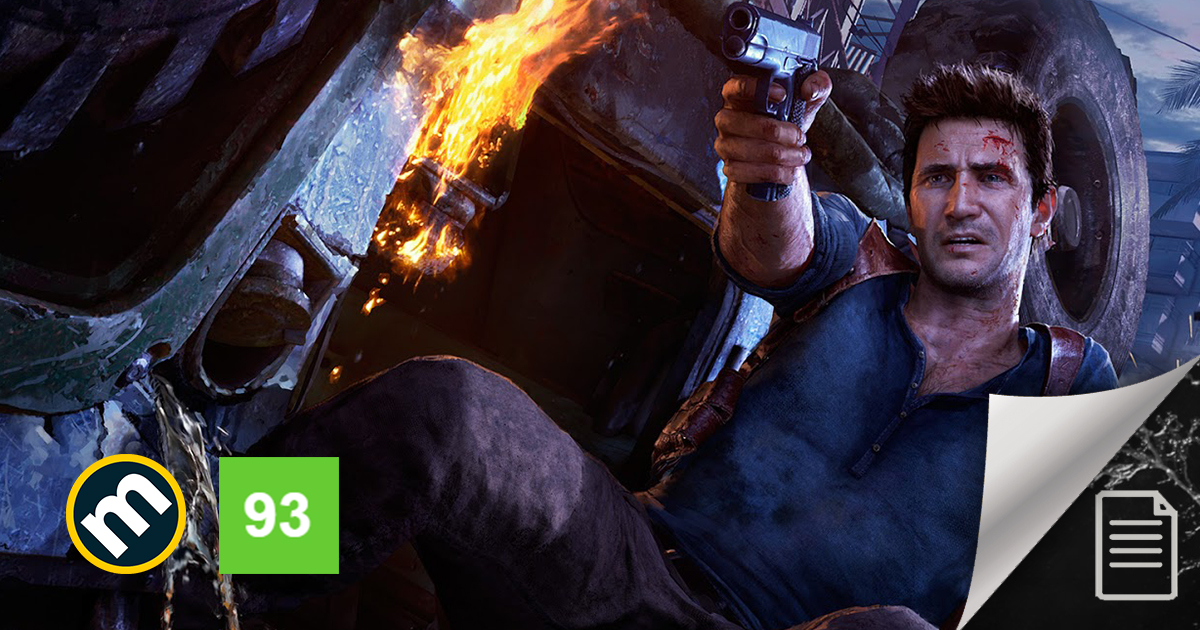 Uncharted 4 é o jogo mais bem avaliado do ano no Metacritic