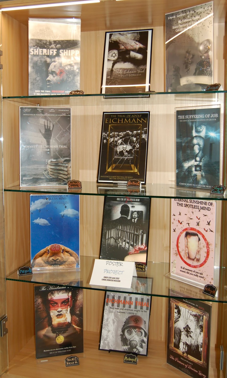 LIBRARY DISPLAY POSTER PROJECT - My University Prep