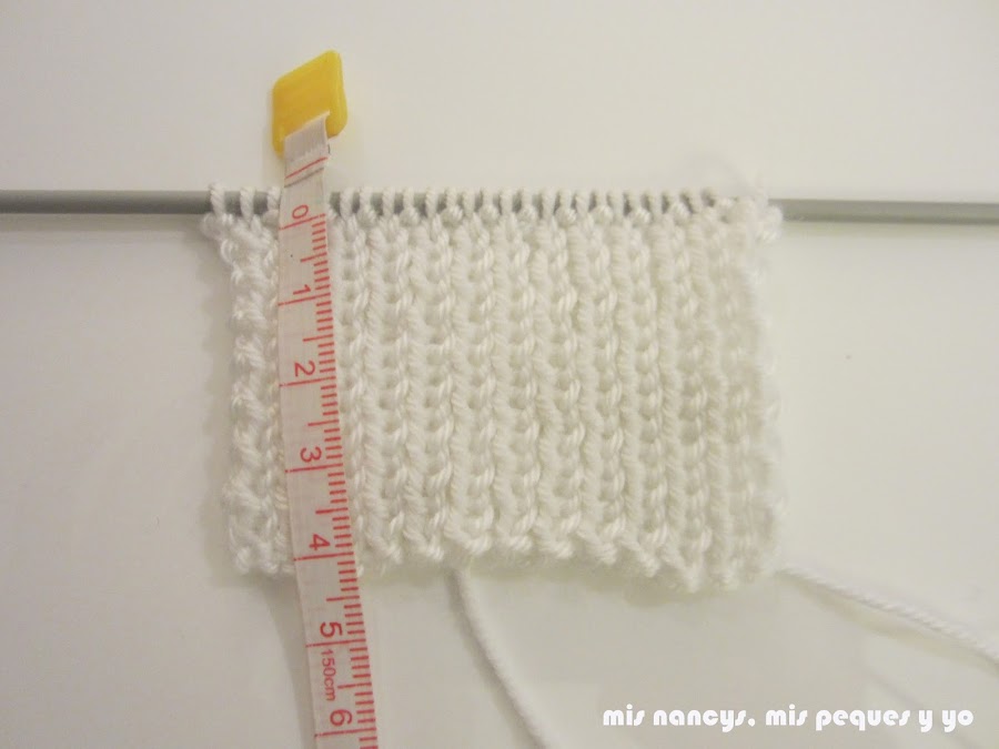 mis nancys, mis peques y yo, tutorial jersey de lana para Nancy, Punto de goma