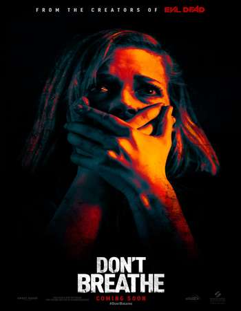 Poster Of Don't Breathe 2016 English 400MB BRRip 720p ESubs HEVC Free Download Watch Online downloadhub.in