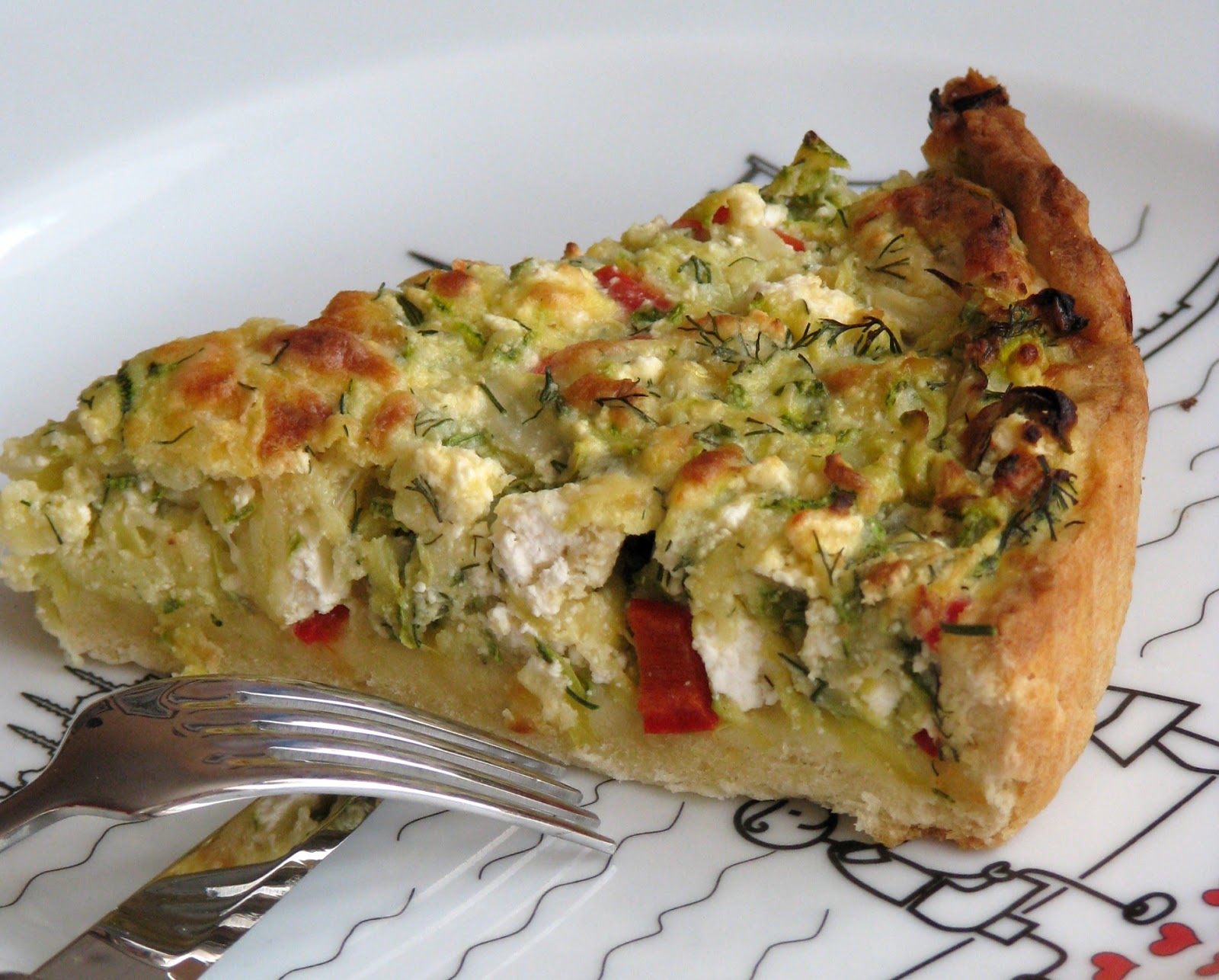 Peynirli ve sebzeli tart tarifi Peynirli ve sebzeli tart tarifi