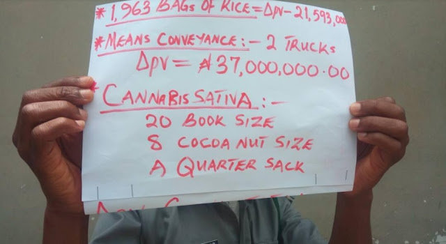 Ogun Customs intercepts 1,963 bags of foreign rice in two weeks Ogun Customs intercepts 1,963 bags of foreign rice in two weeks