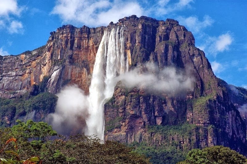 Beautiful waterfalls images,Angel Falls