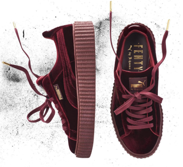 Puma sucede Creeper velvet veludo