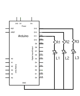 INPUT OUTPUT DIGITAL ARDUINO ~ Mekatronika