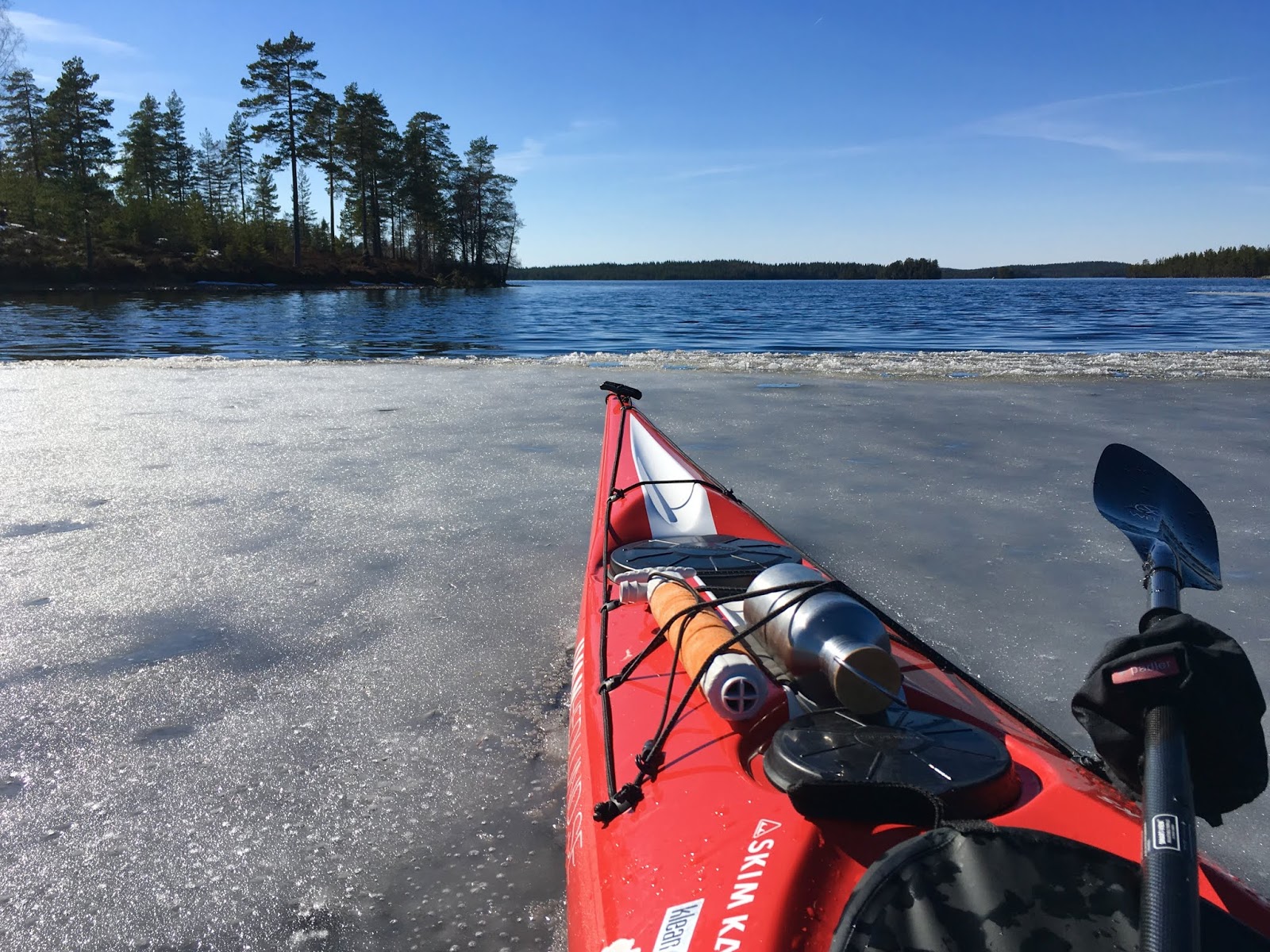 Ivan Hedlund: Påskpaddling vid Malingsbo Kloten Ivan Hedlund: Påskpaddling vid Malingsbo Kloten