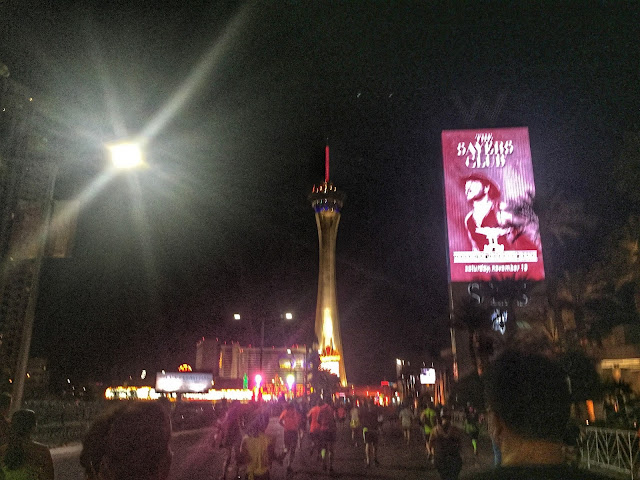 Stratosphere during the run