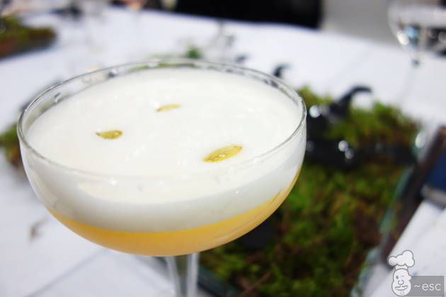 Coctel poesía forestal con aceite de oliva