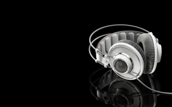 Black Music Headphones Wallpapers HD
