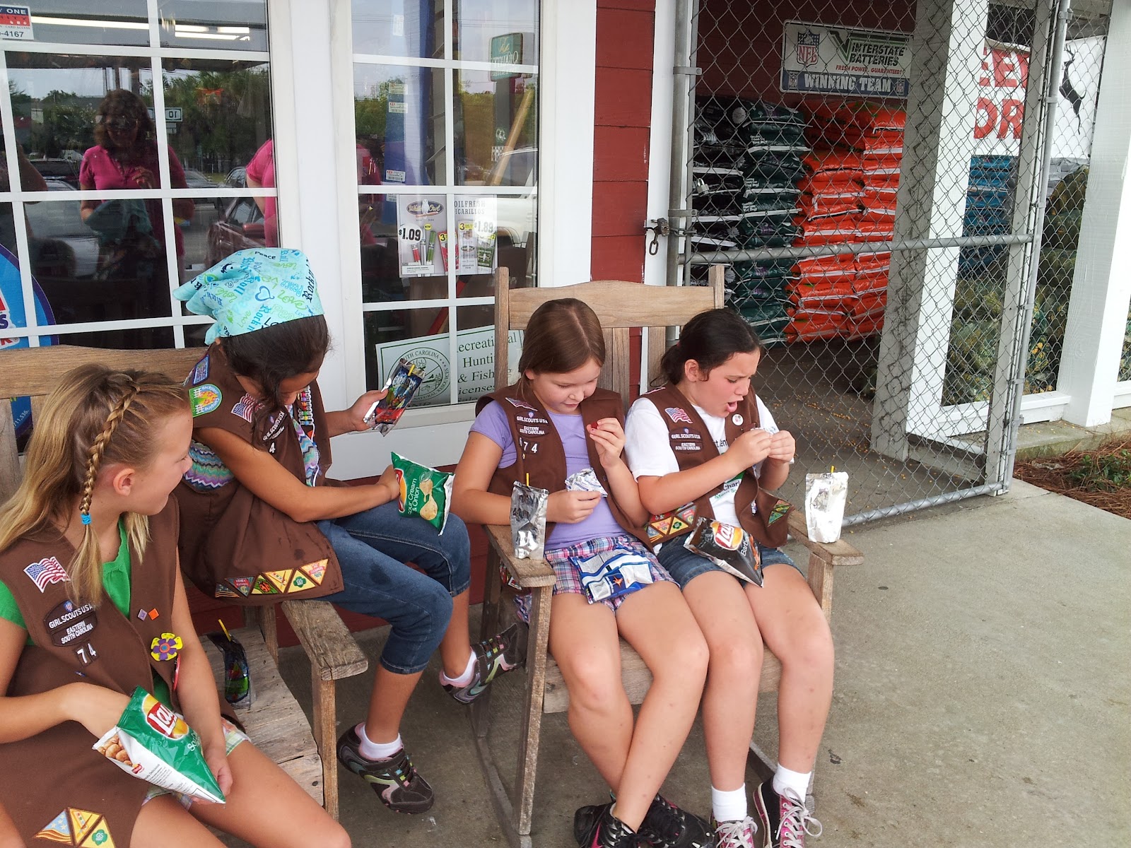 Girl Scout Troop 674 Savannah Trip