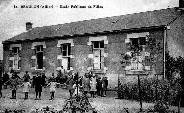 CPA Allier école de Beaulon