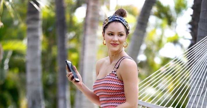 Katharine McPhee in Swimsuit in Hawaii