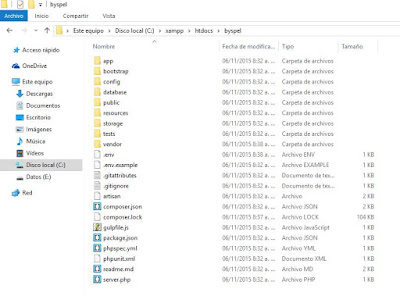 proyecto laravel