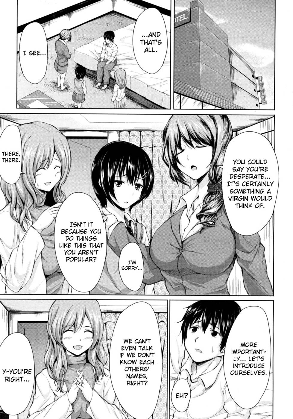 Hentai Manga Comic-Deatte Harem-Read-5