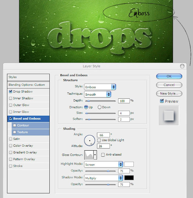 All About Graphic Design: Working with Layer Styles – understanding ...
