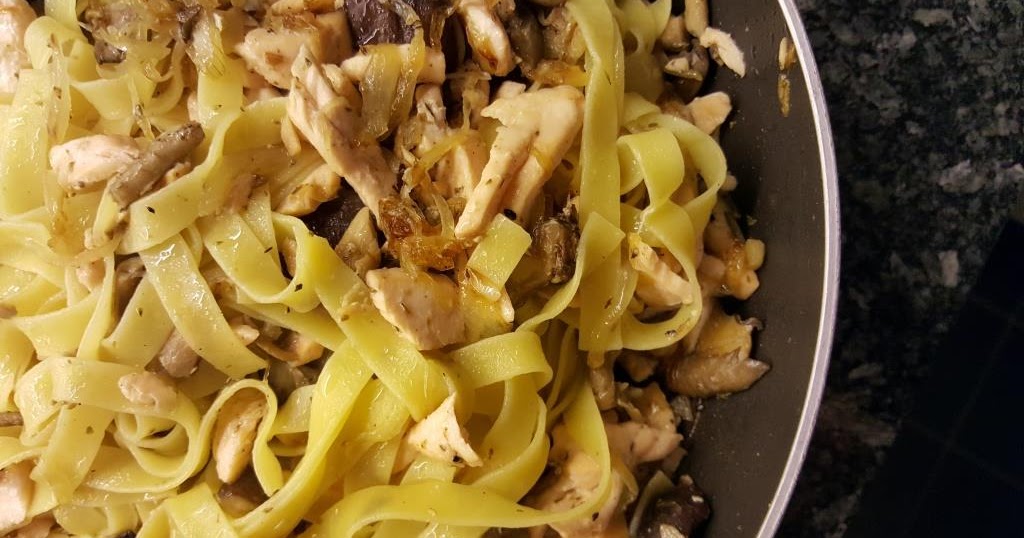eat-culture: Fettuccine mit Lachs und Pilzen (Fettuccine with salmon ...