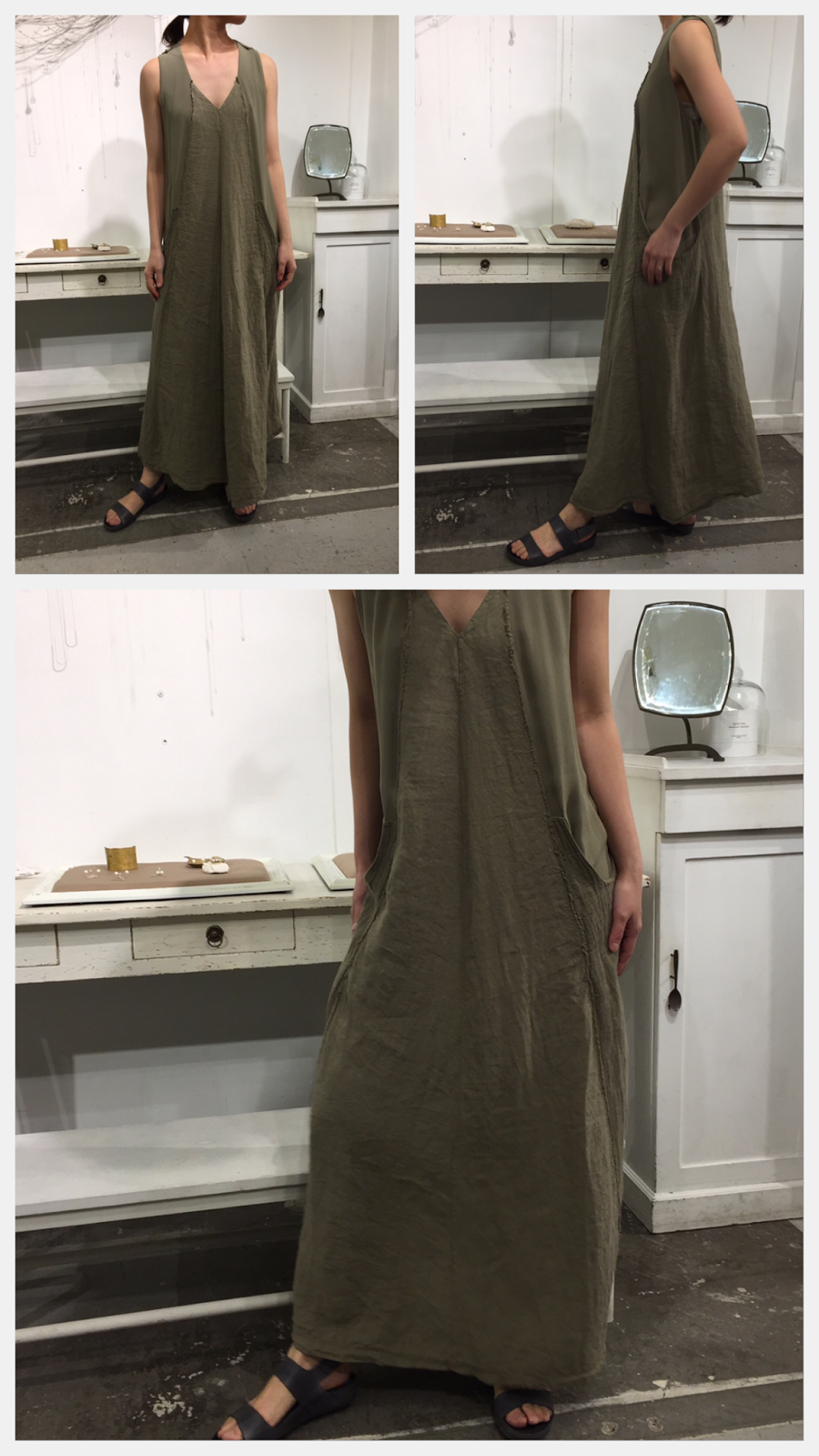 MinaMo blog: Linen Dress