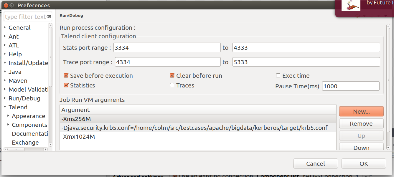 Open Source Security Configuring Kerberos for HDFS in Talend Open