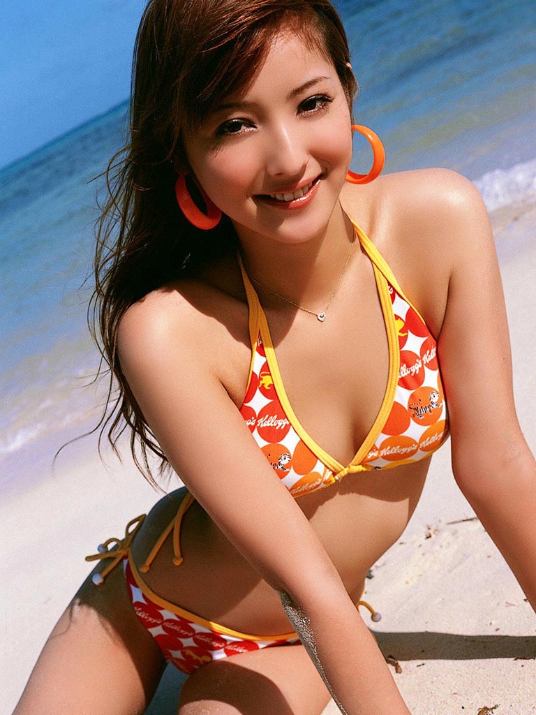 Nozomi Sasaki Is A Hot Japanese Girl In Bikini Part 2.