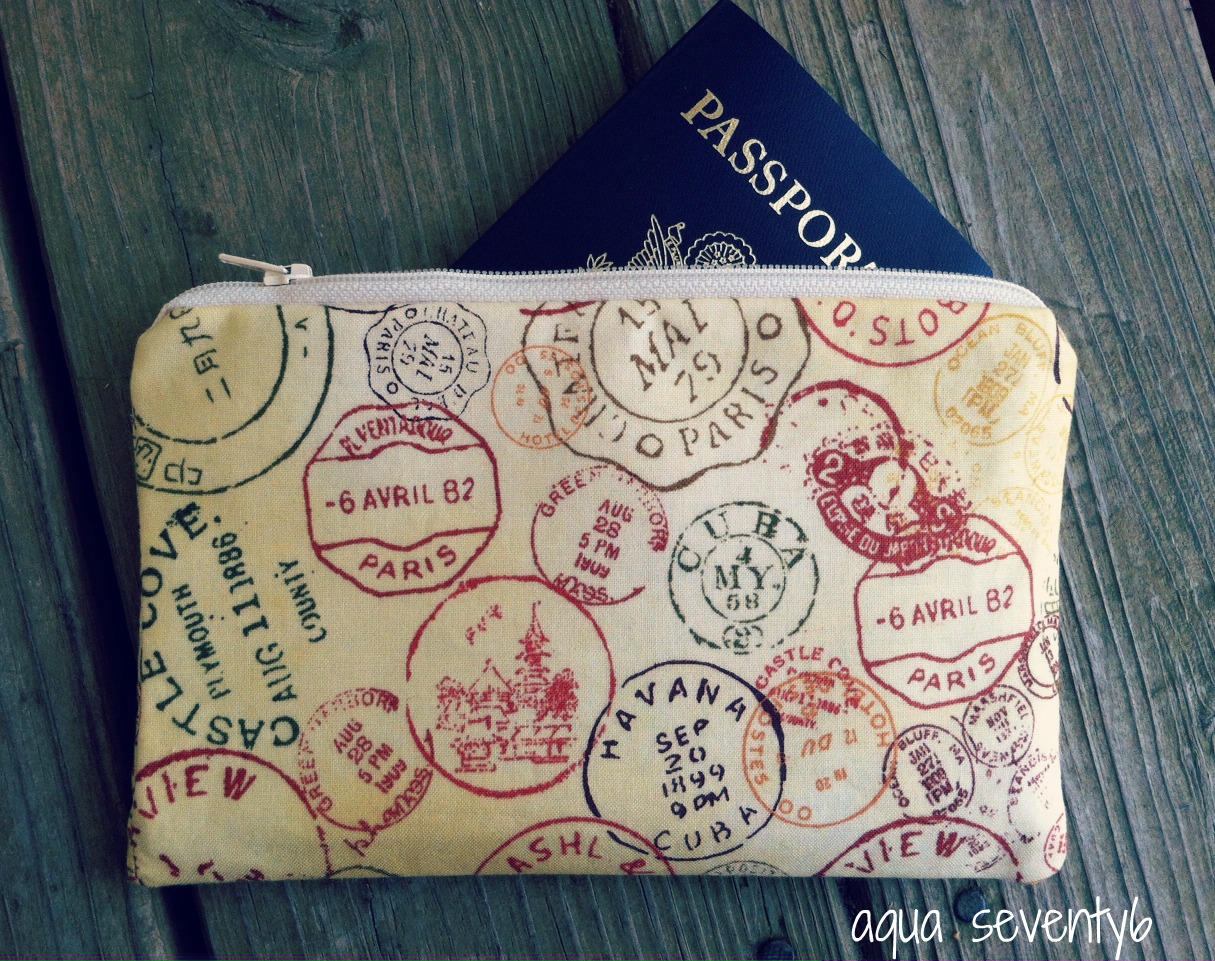 Aqua Seventy6 Boho Passport Bag