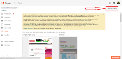cara mengganti template Blog cara mengganti template Blog