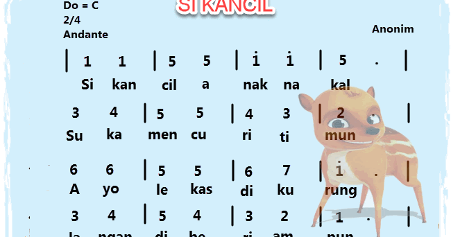 Dengan Nada Lagu Dan Irama Pola Irama Bukannya Congkak Peramah Dan