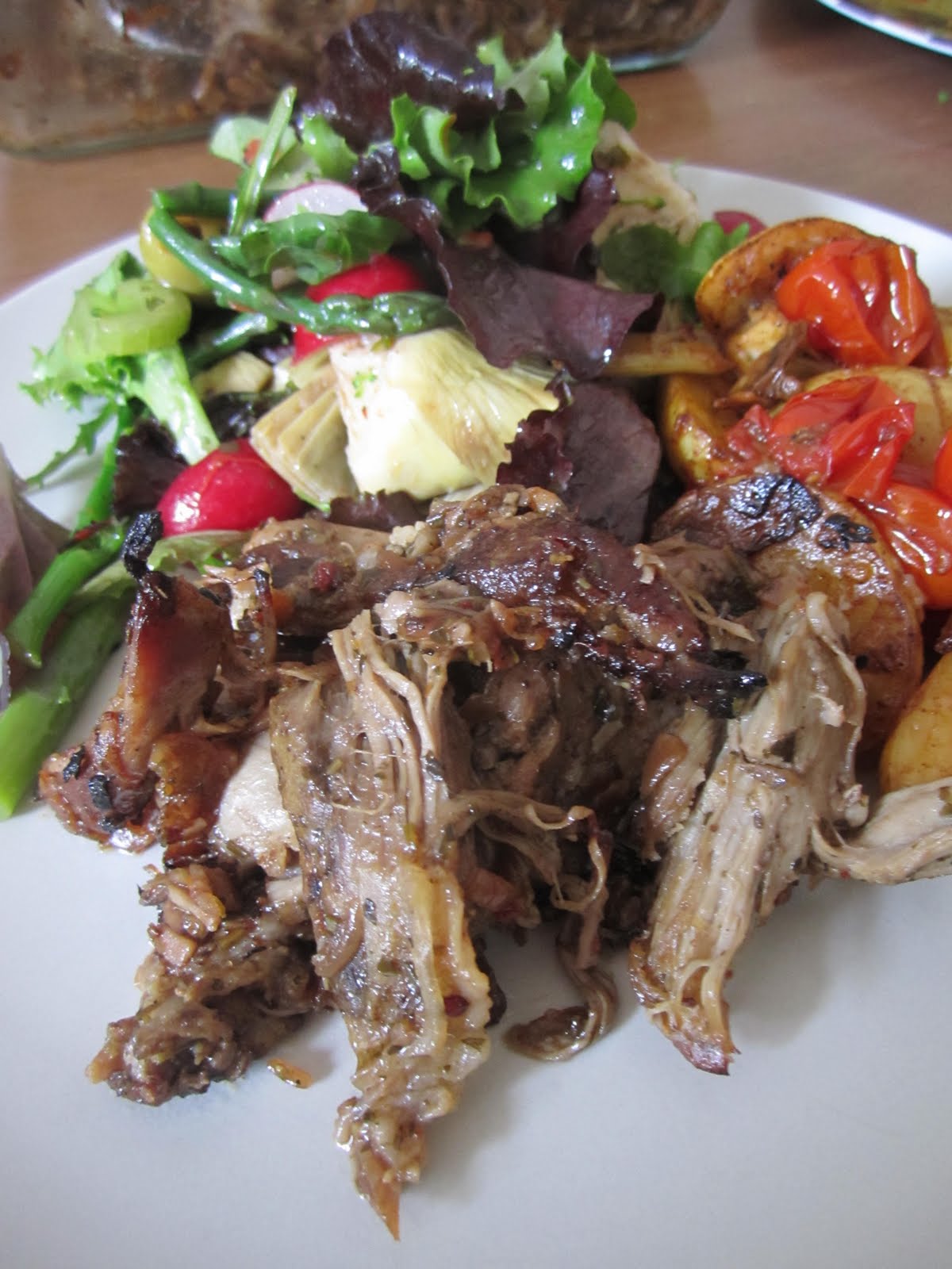 Cobble & Gobble Slow roast shoulder of lamb with fennel lemon roast