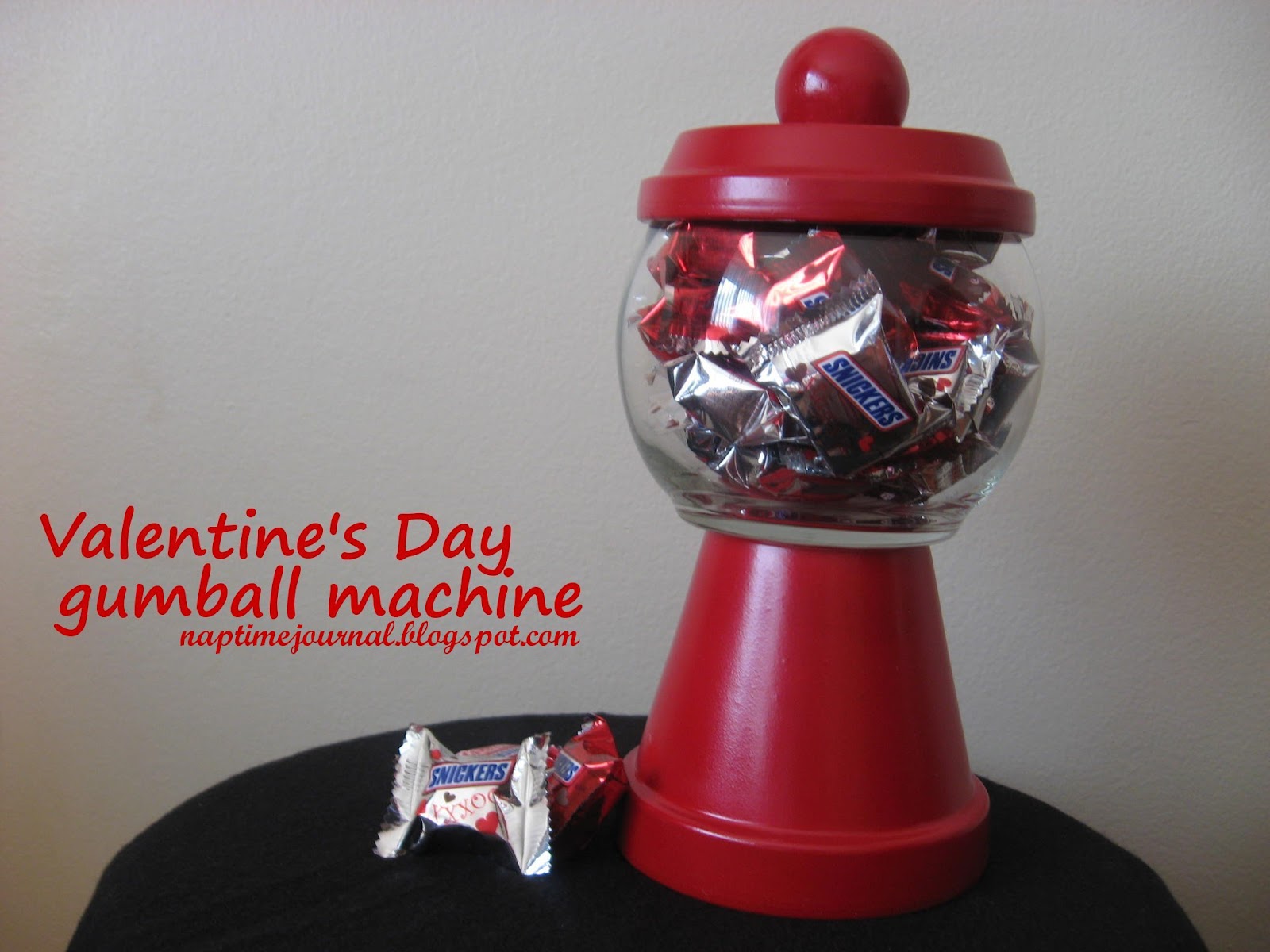 Nap Time Journal: Valentine's Day Gumball Machine