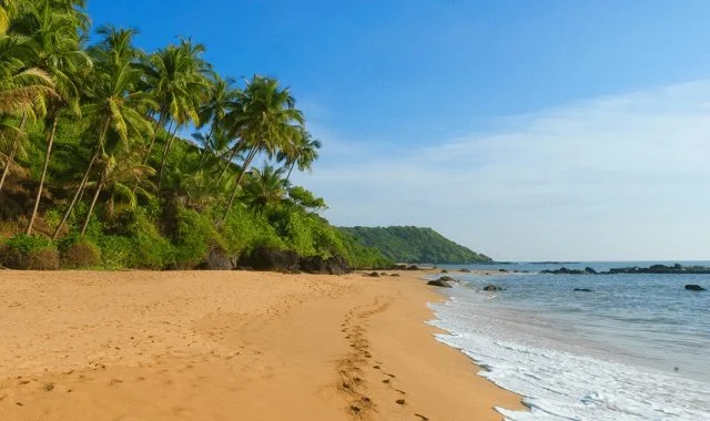 Description de la plage en français