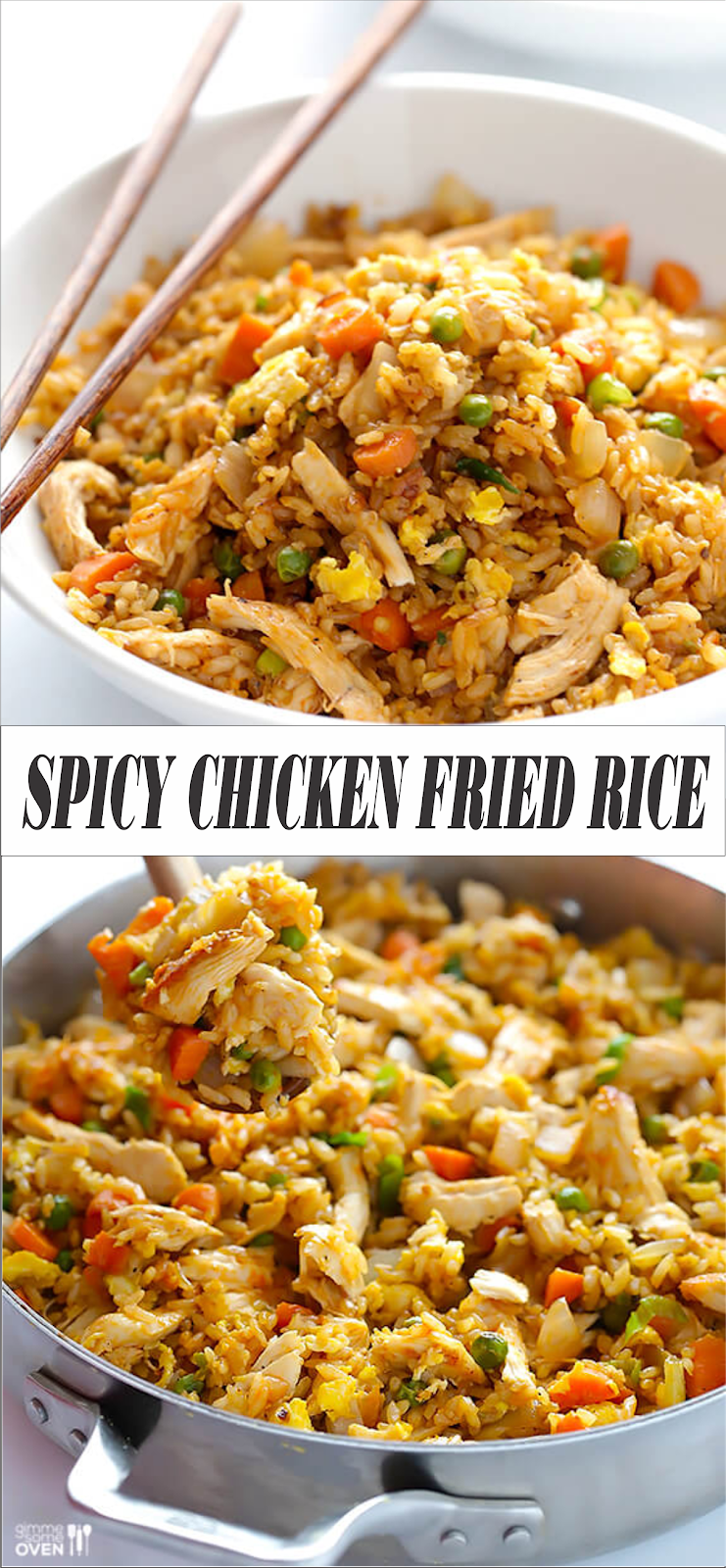 SPICY CHICKEN FRIED RICE - Best Recipes Collection | All Favourite Recipes