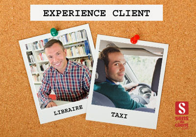 Taxis et libraires face à l'expérience client