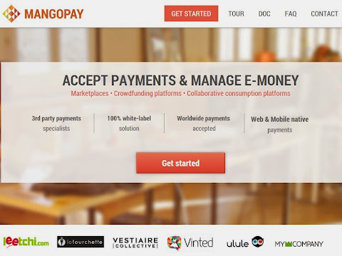 圖說: Mangopay 可提供 White-Label 解決方案，幫助新創公司或平台電商賣家推出貼牌的支付工具，圖片來源: 網站截圖 