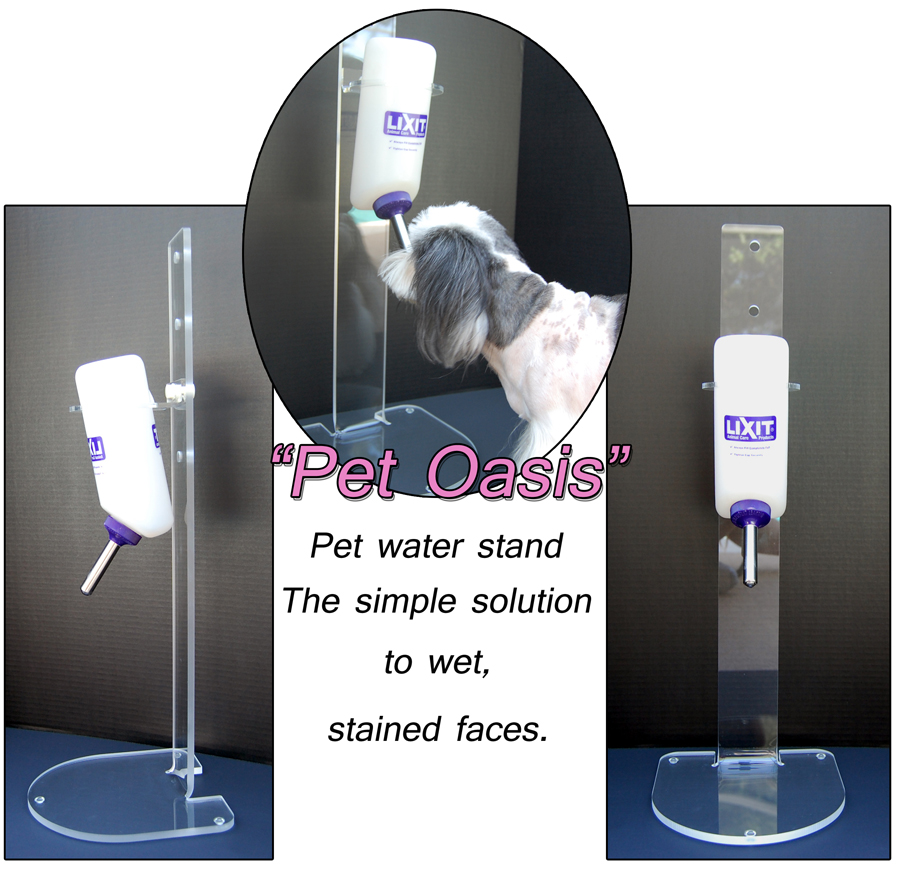 Tian Mi Shih Tzu ACRYLIC WATER STAND