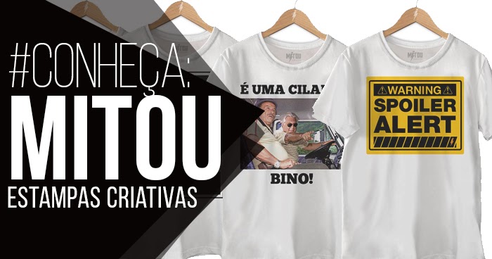 camisas com estampas criativas