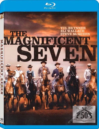The Magnificent Seven (1960) 720p BDRip Dual Latino-Inglés [Subt. Esp] (Western)