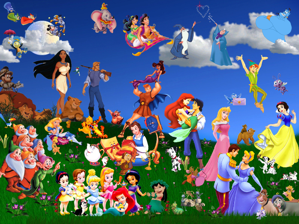 Kartoonz World Walt Disney Animated Movies Collection 1937 2008
