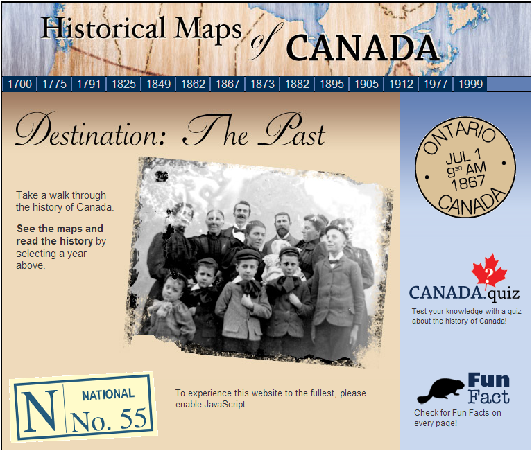 Mrs. Bacchus' Class Communities in Canada, 17801850