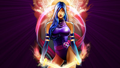 Widescreen Psylocke Wallpaper