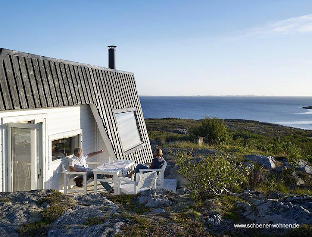 Casa cabaña noruega de diseño Arquitectura nórdica