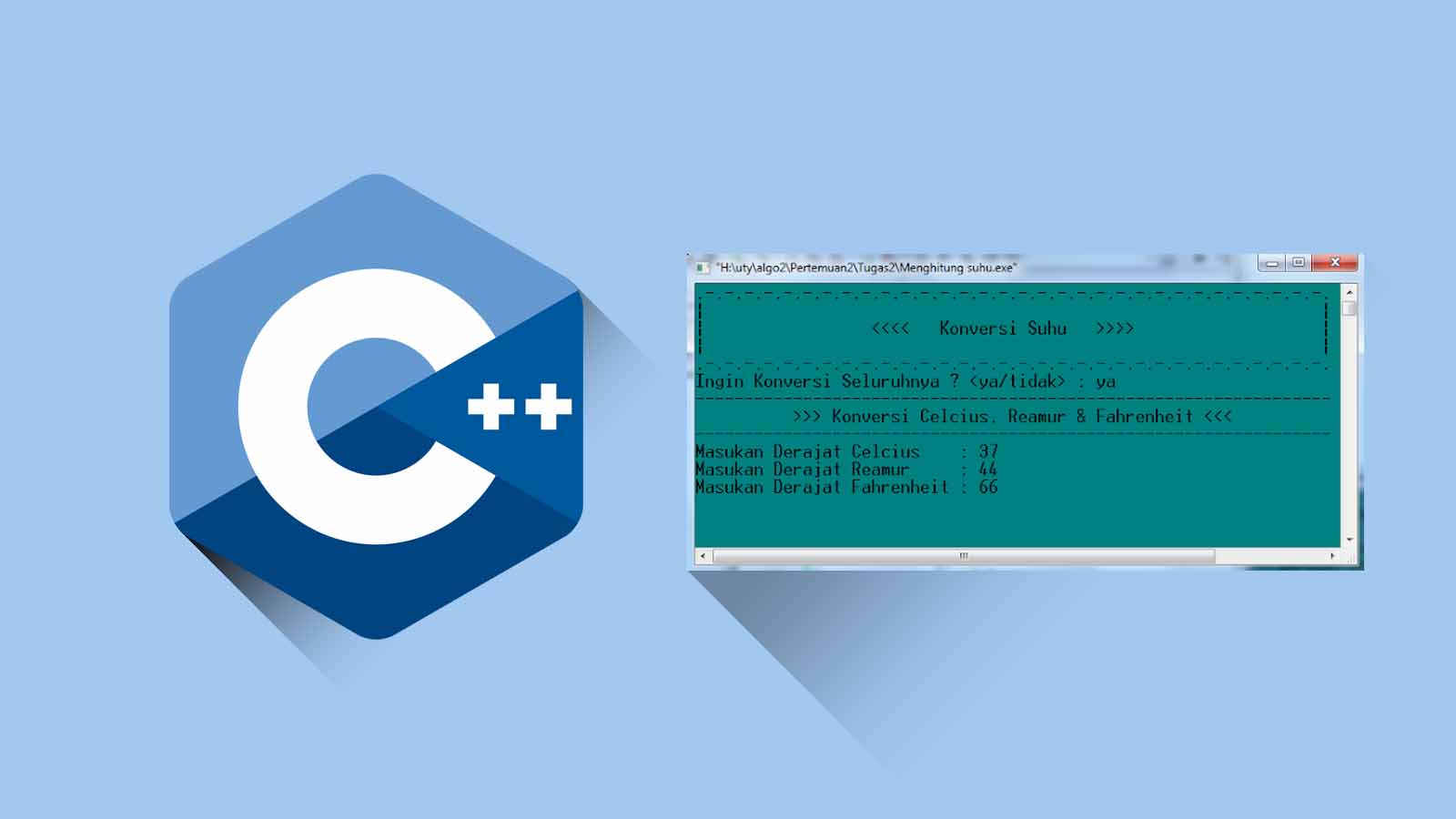 Contoh Program Konversi Suhu Menggunakan If Dan Switch Teachmesoft