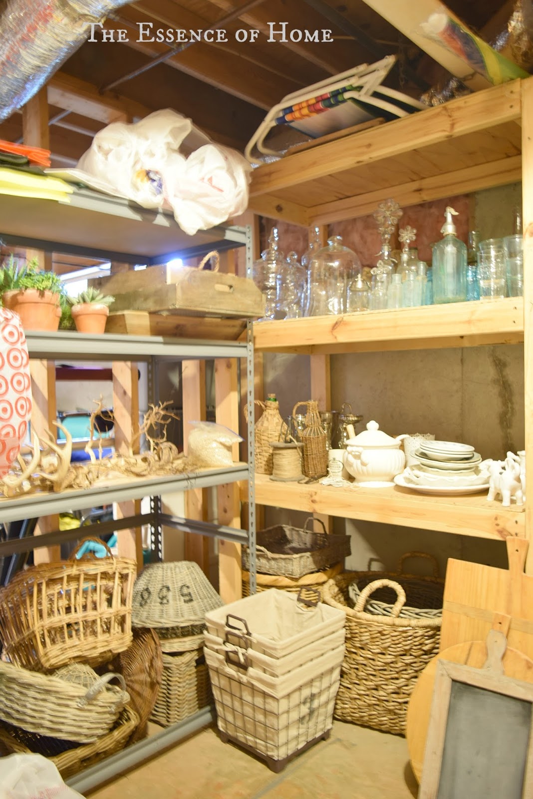 The Essence of Home My "Store" in the Basement